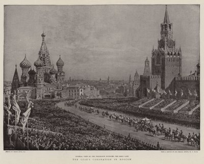 Le couronnement du tsar à Moscou - Frank Dadd